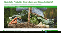 Desktop Screenshot of bio-versand.eu
